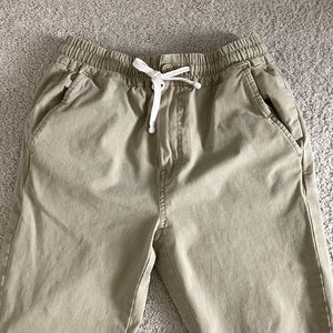 Mens J.Crew Kaki Drawstring Pants